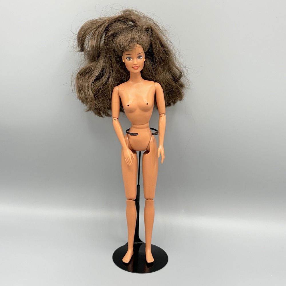 Mattel 1996 Working Out Theresa Barbie Doll Nude Doll Only Articulated